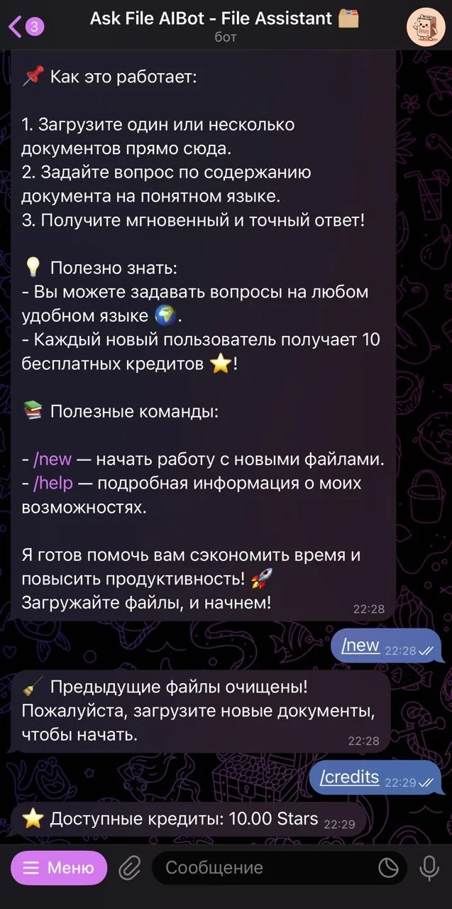 Ask File AIBot - File Assistant 🗂️ — Preview 1
