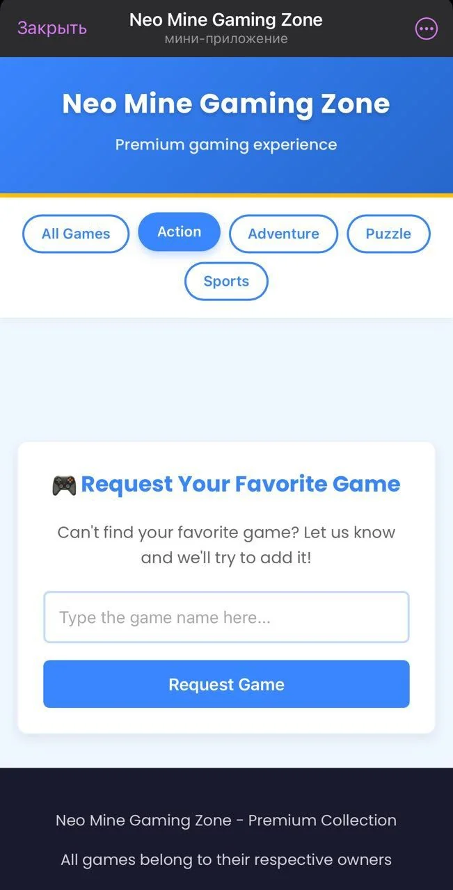 Neo Mine Gaming Zone — Preview 3