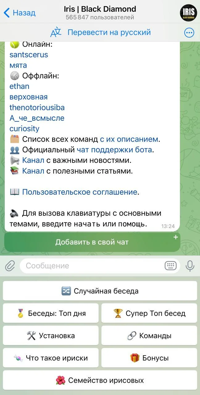 Iris | Black Diamond — Перегляд 1