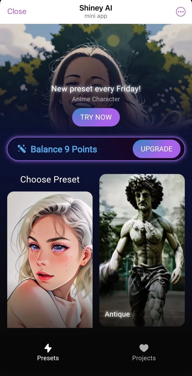 Shiney AI — Preview 1