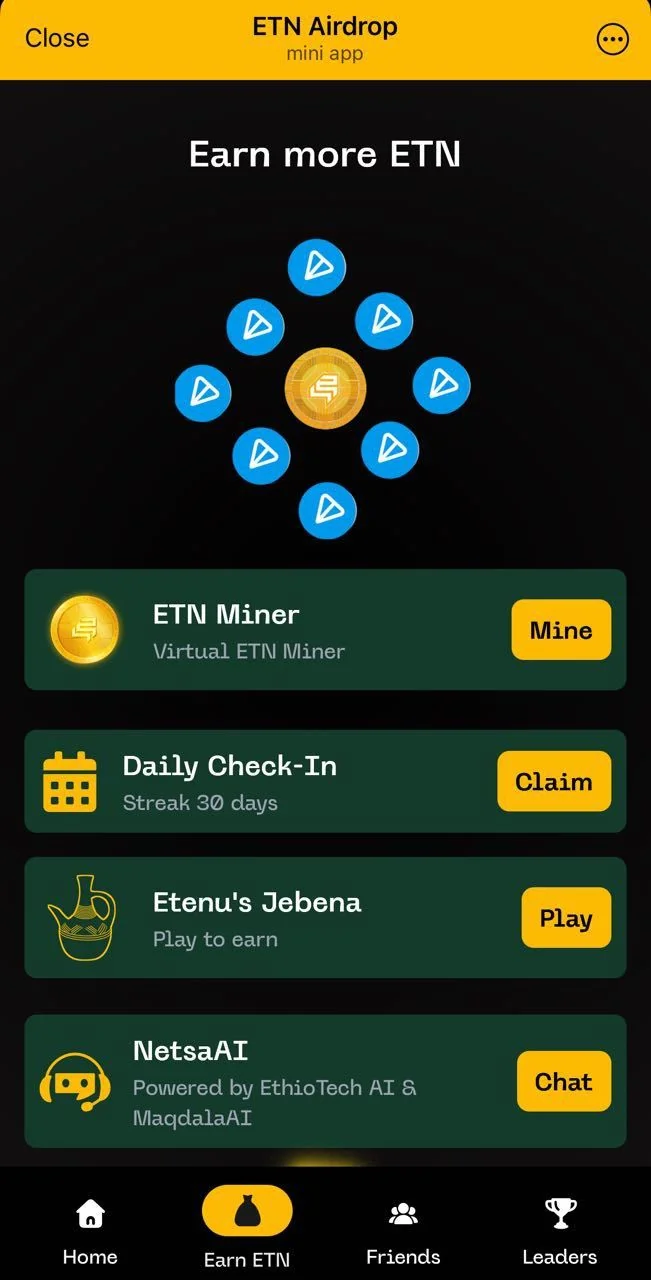 ETN Airdrop — Pratinjau 2