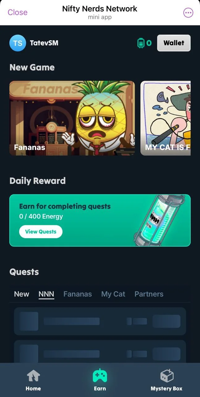 Nifty Nerds Network — Aperçu 2