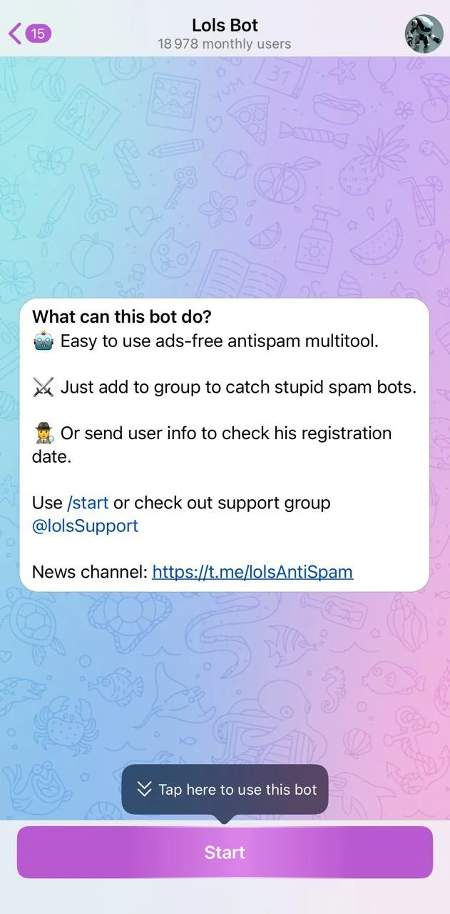 Lols Bot — पूर्वावलोकन 1