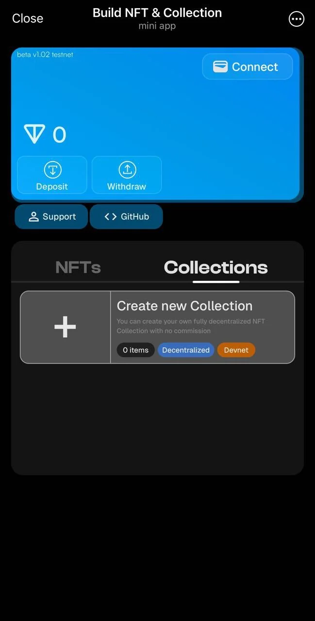 Build NFT & Collection — पूर्वावलोकन 2