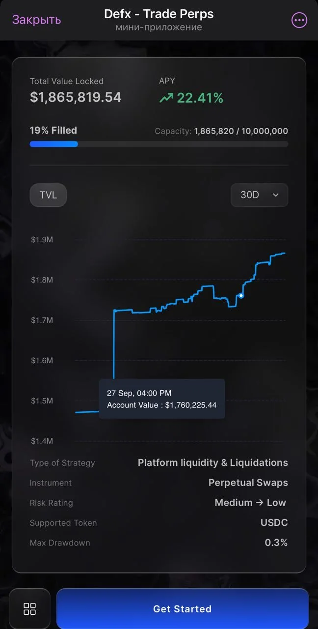 Defx - Trade Perps — Preview 1