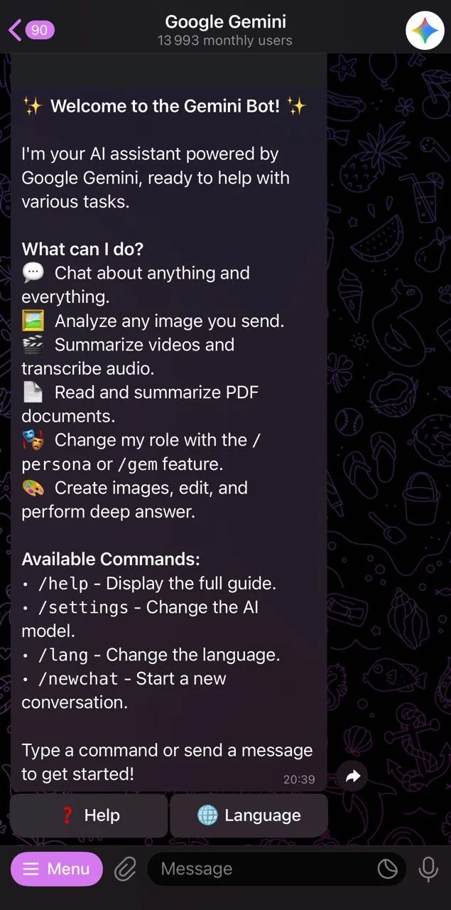 Google Gemini — Aperçu 2