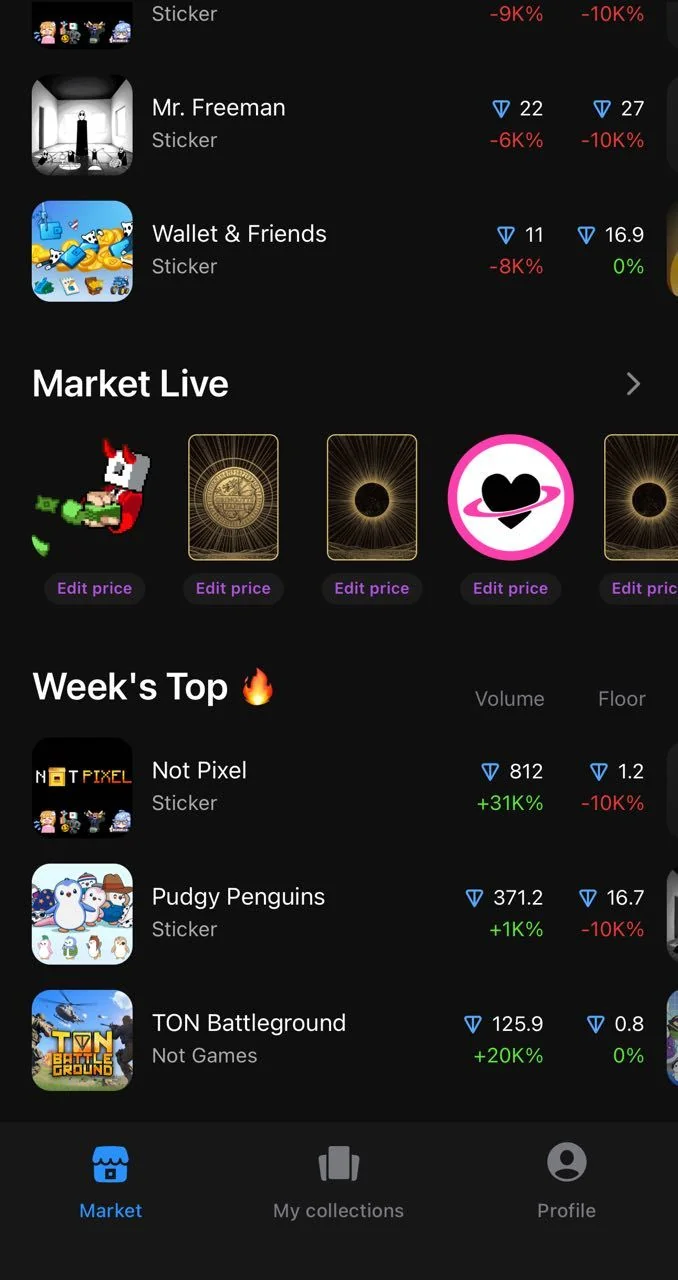 Pixel Market — Preview 2
