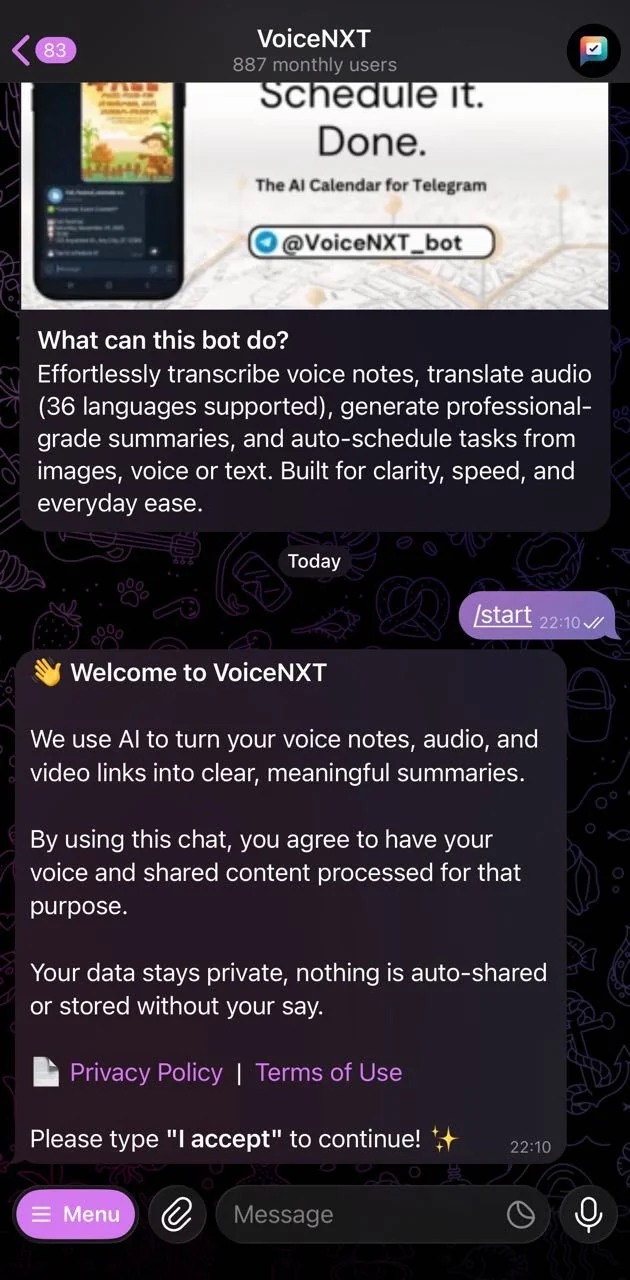 VoiceNXT — Превью 4