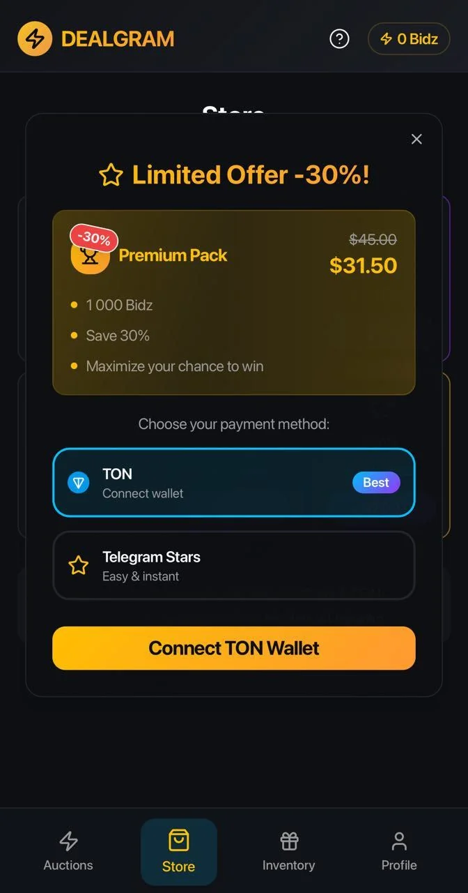 DealGram ⚡️💎 — Pratinjau 6