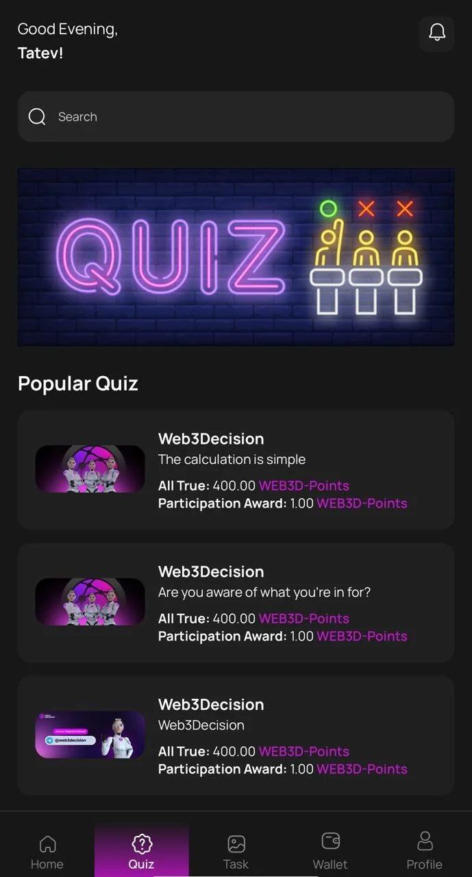Web3D Mini App — Preview 2