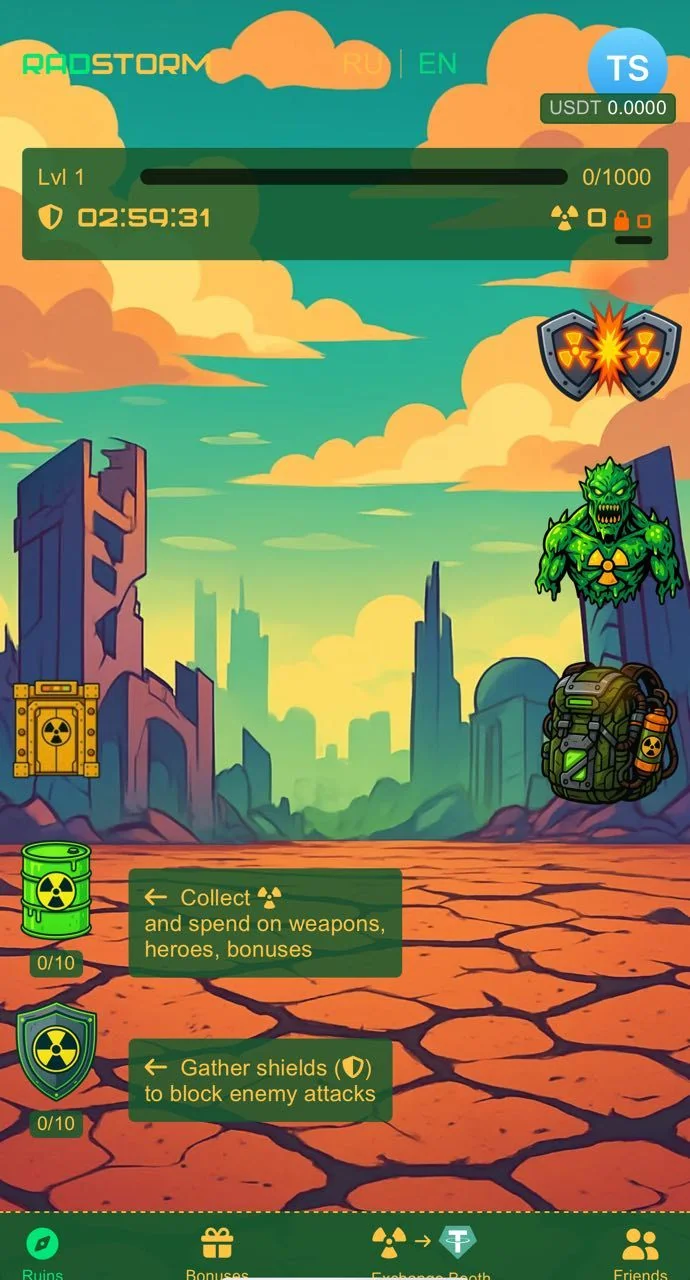 RadStorm Game — Превью 1