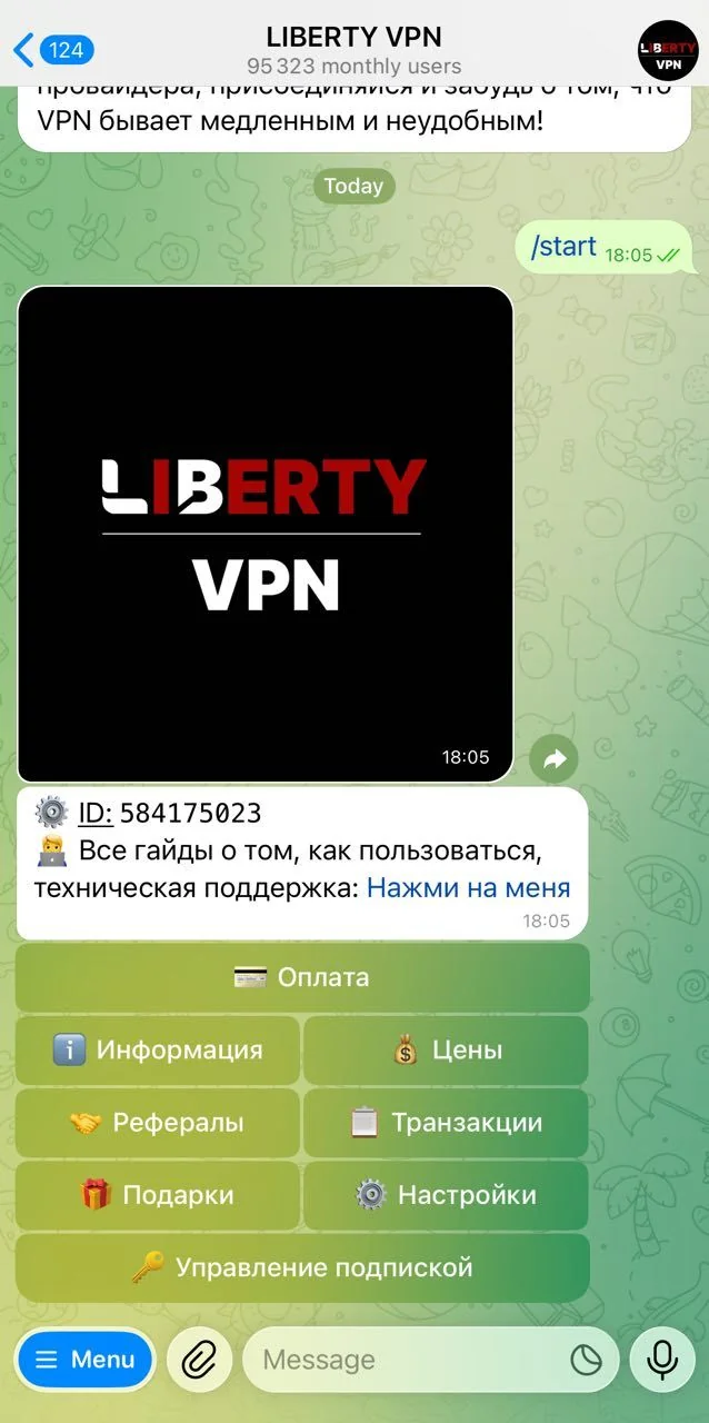 LIBERTY VPN — Pratinjau 2