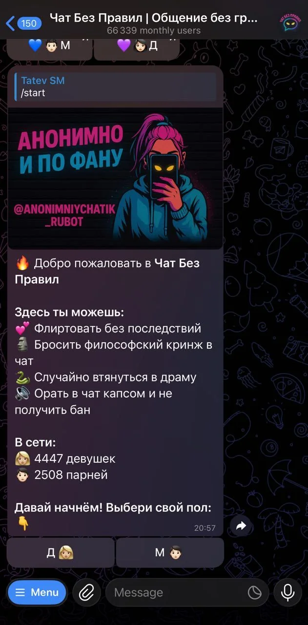 Chat Without Rules | Communication Without Borders β Pratinjau 2