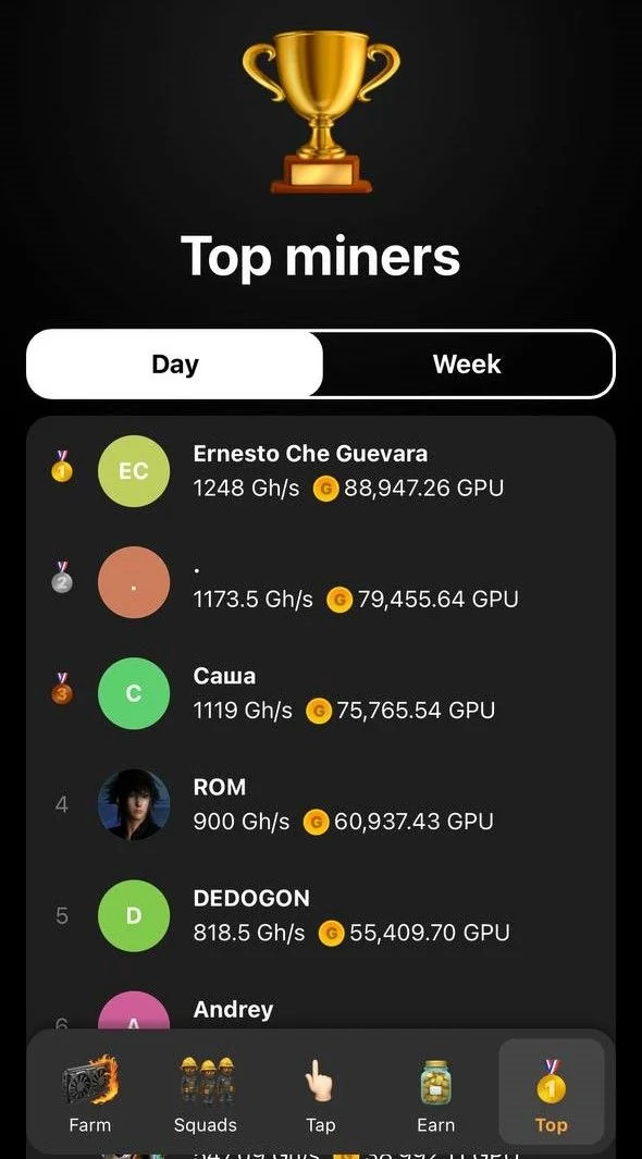 Mine2Mine App — Preview 4