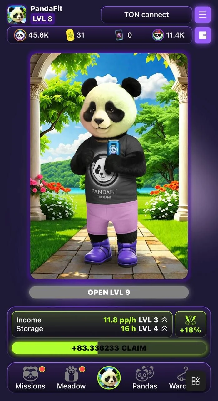 PandaFiT — Preview 2