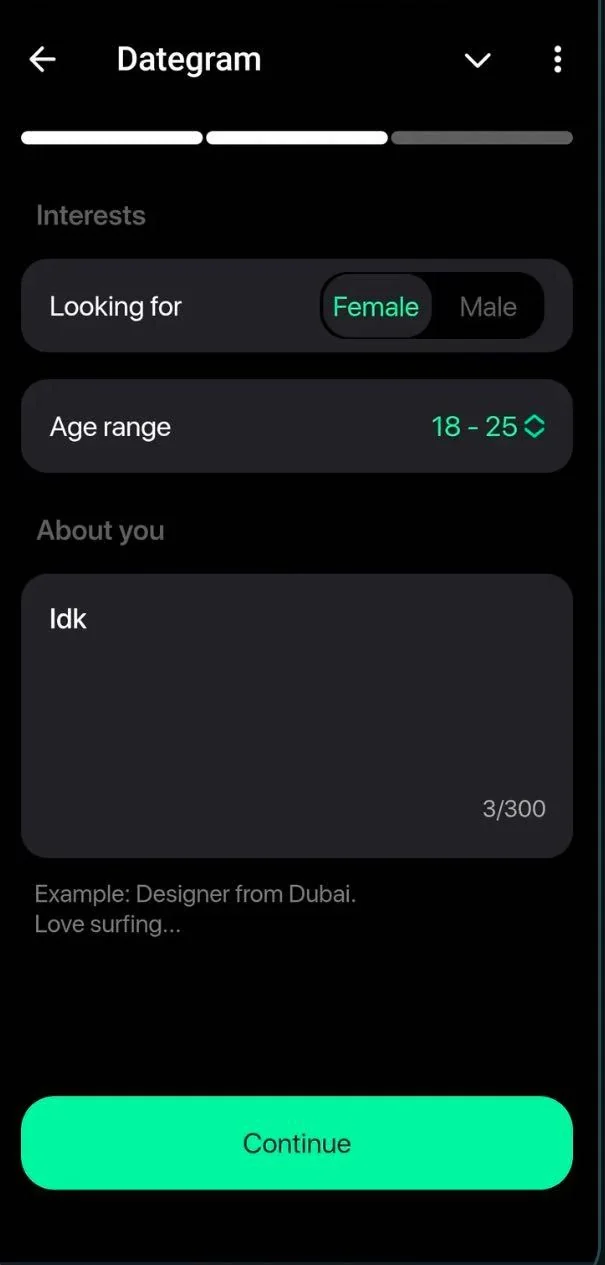 Dategram | Dating — Preview 2