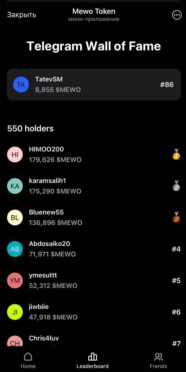Mewo Token — Pratinjau 3