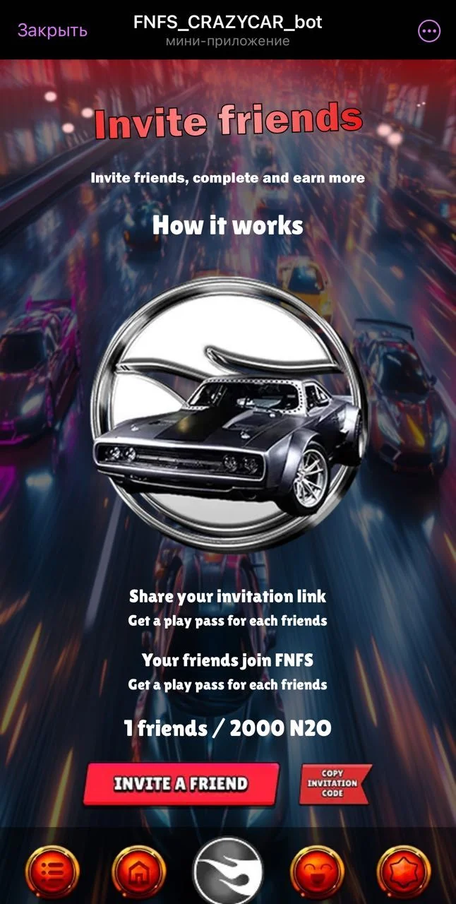 FNFS_CRAZYCAR_bot — Preview 4