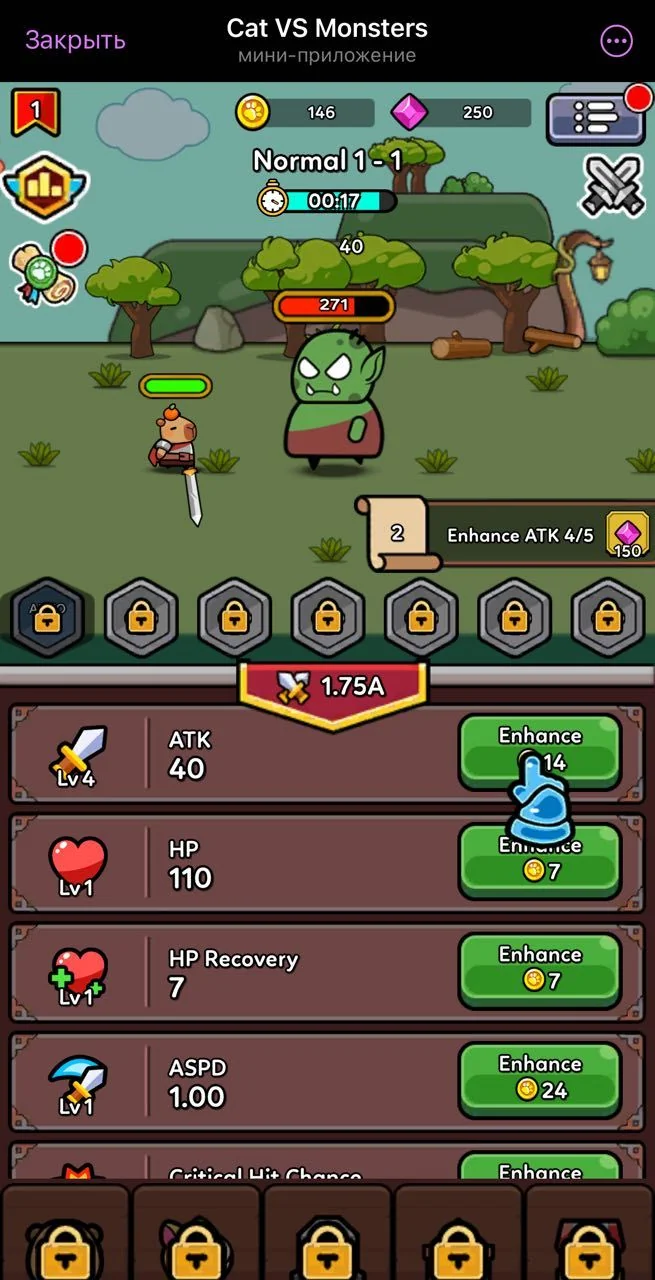 Cat VS Monsters — Preview 3
