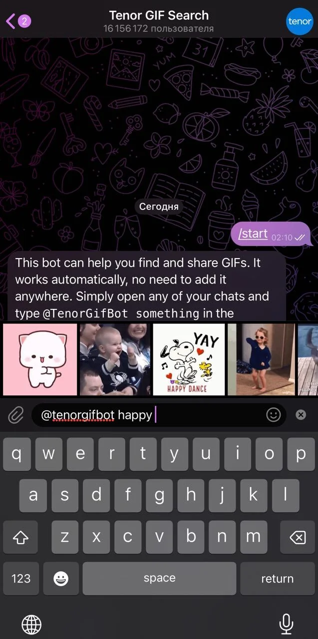 Tenor GIF Search โ Preview 2