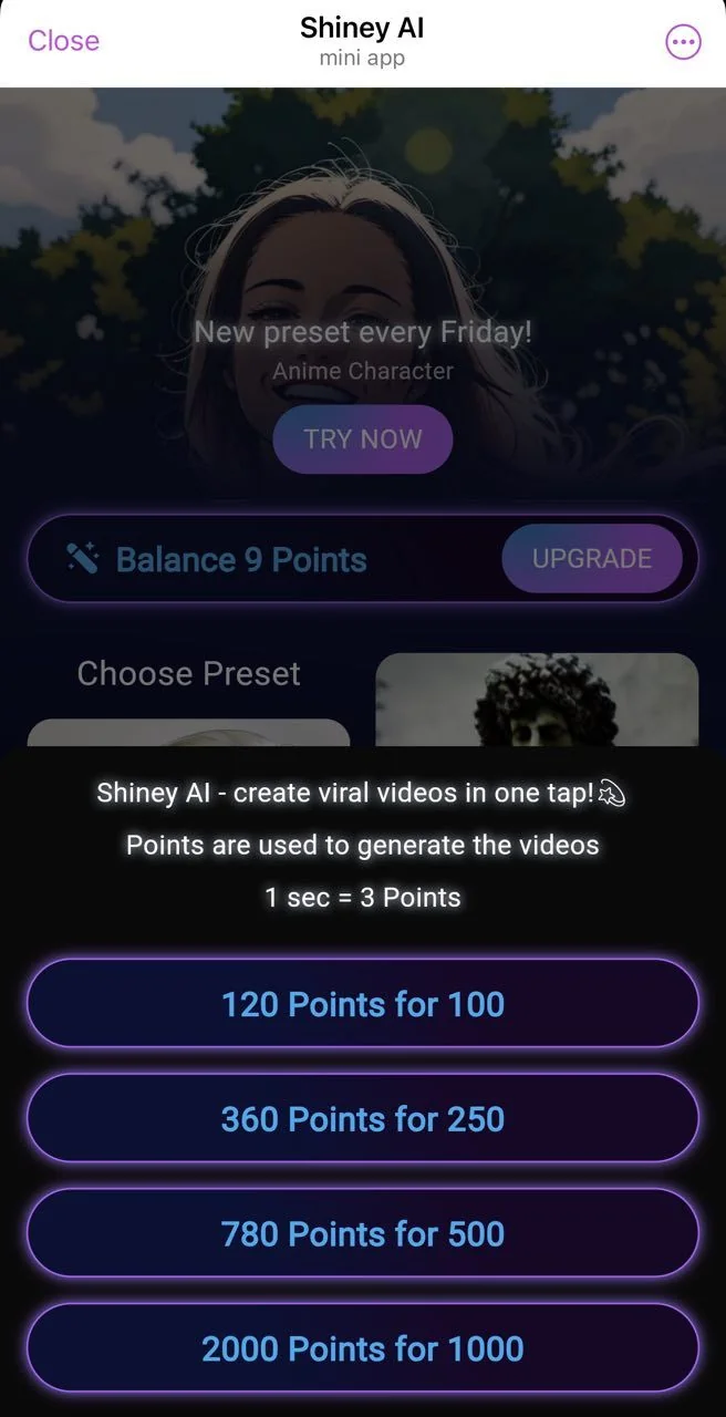 Shiney AI — Preview 4