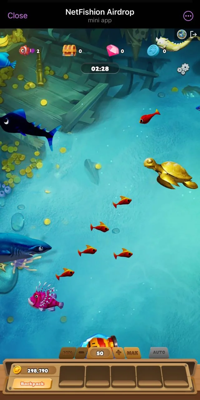 NetFishion Airdrop — Pratinjau 1