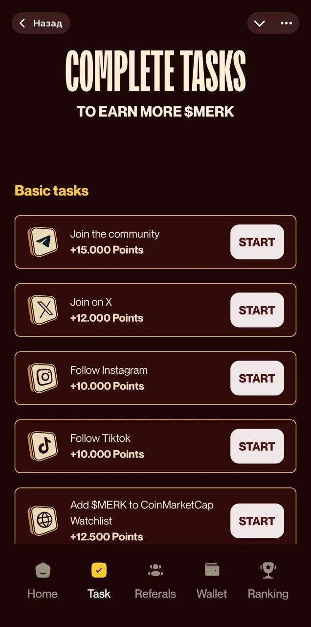 Meerkat Miniapp — Pratinjau 3