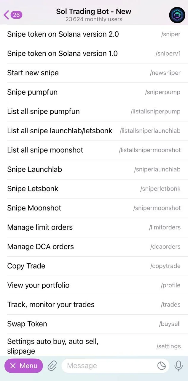 Sol Trading Bot - New — Pratinjau 3