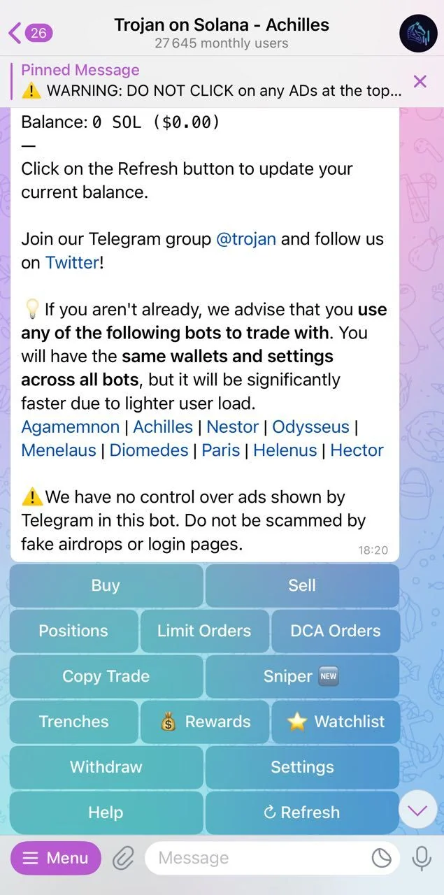 Trojan on Solana - Achilles — पूर्वावलोकन 2