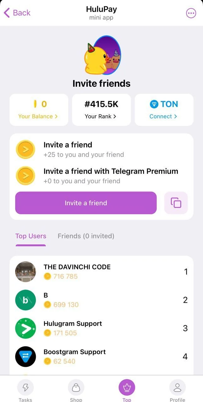 HuluPay  — Preview 3