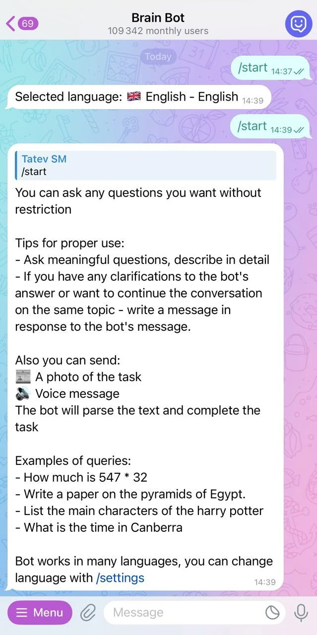 Brain Bot — Preview 2