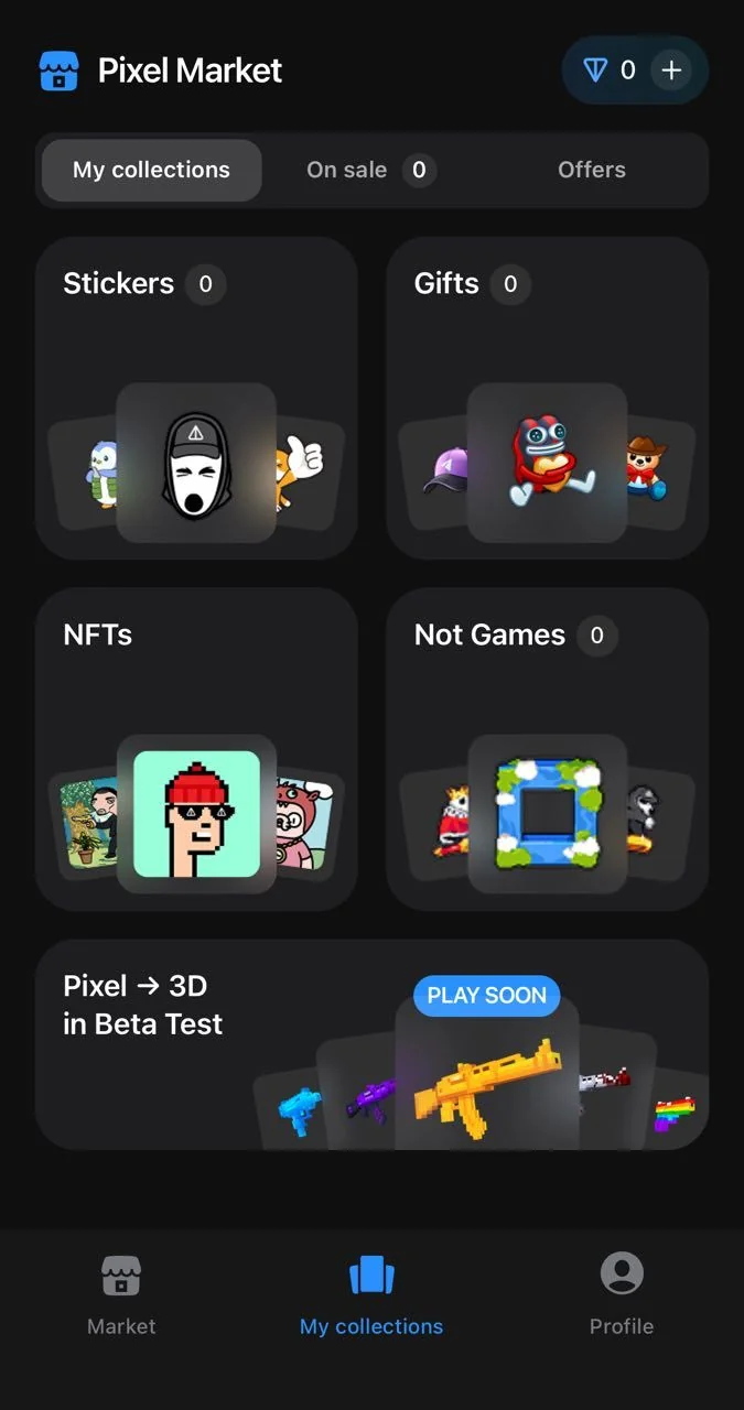 Pixel Market — Preview 4