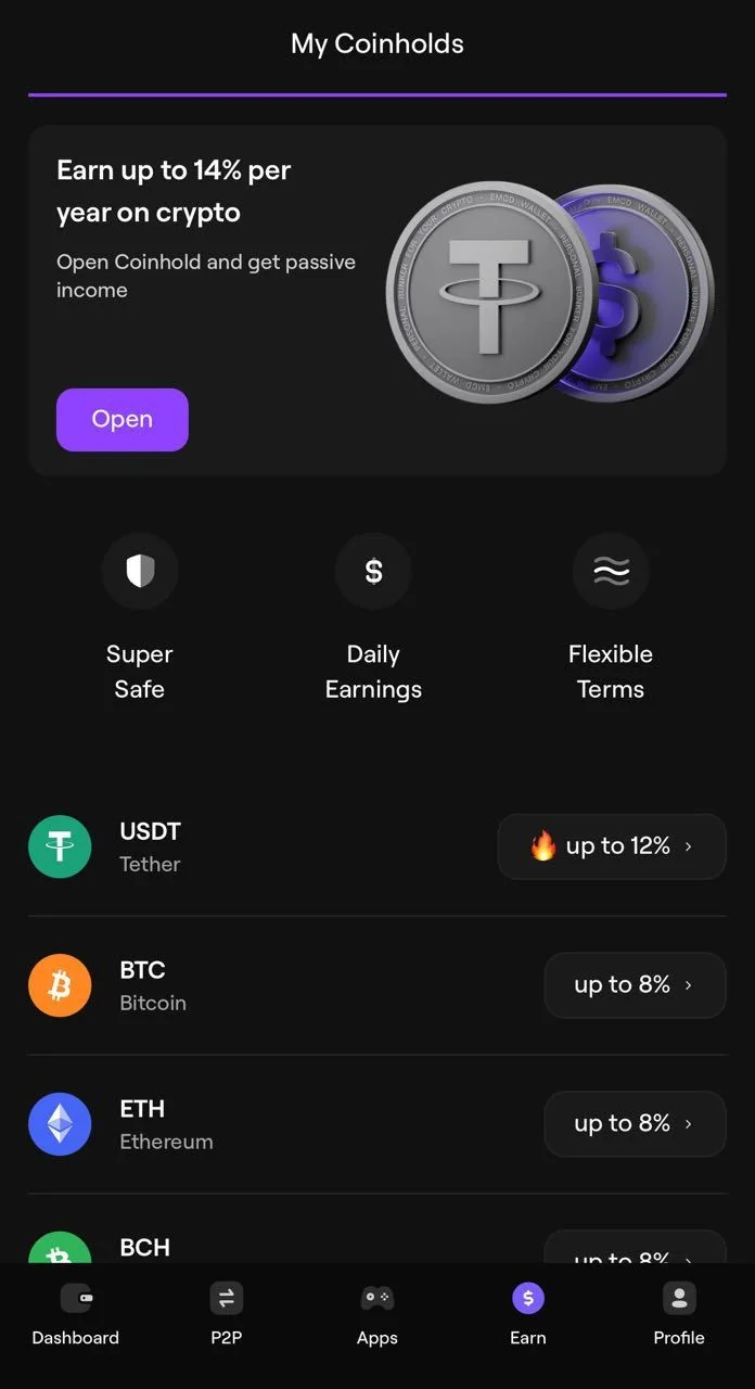 EMCD Wallet — Pratinjau 4