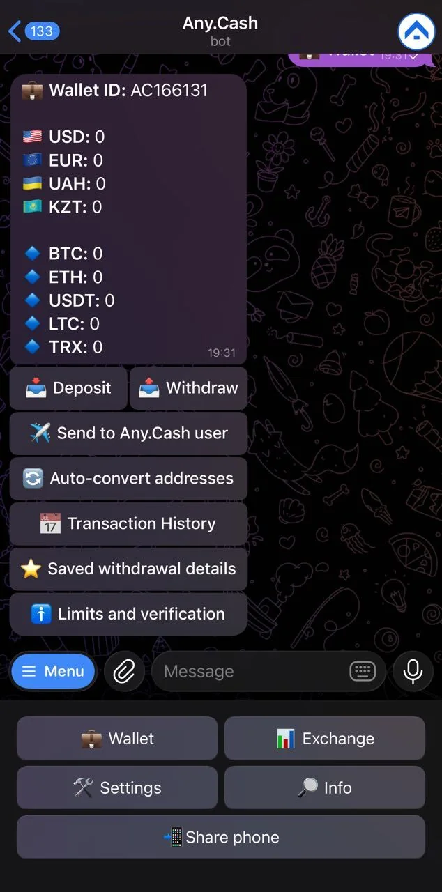 Any.Cash — Preview 3