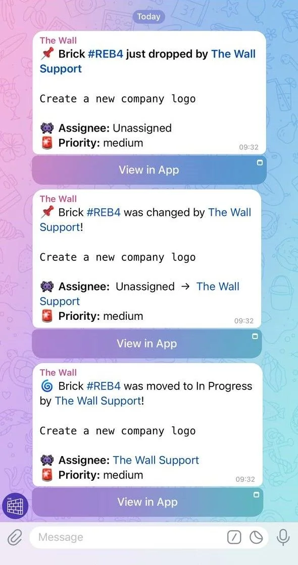 The Wall | Task Manager — पूर्वावलोकन 6