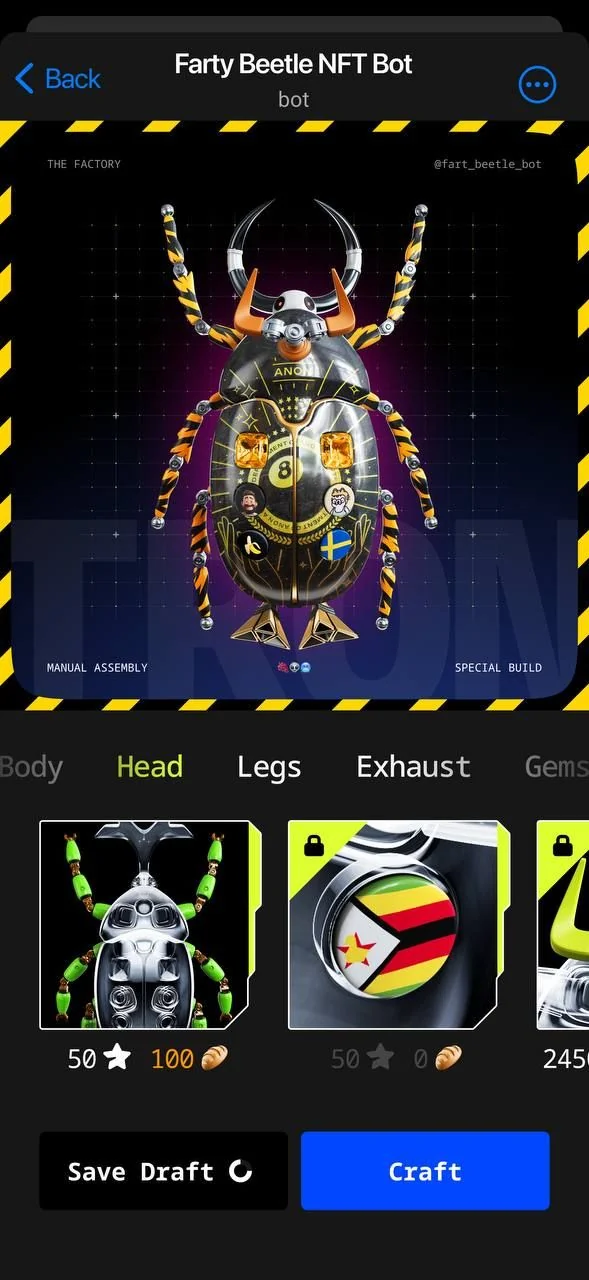 Farty Beetle NFT Bot — Preview 4