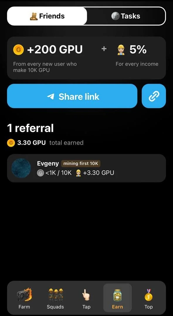 Mine2Mine App — Preview 5