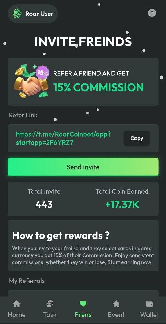 Roar Coin — Preview 3