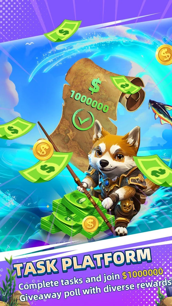Shiba Fishing — Pratinjau 2