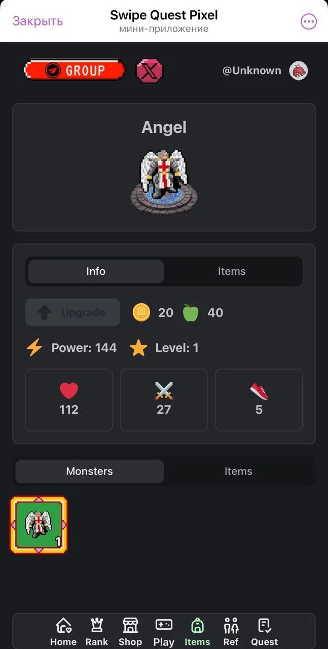 Swipe Quest Pixel — Pratinjau 4