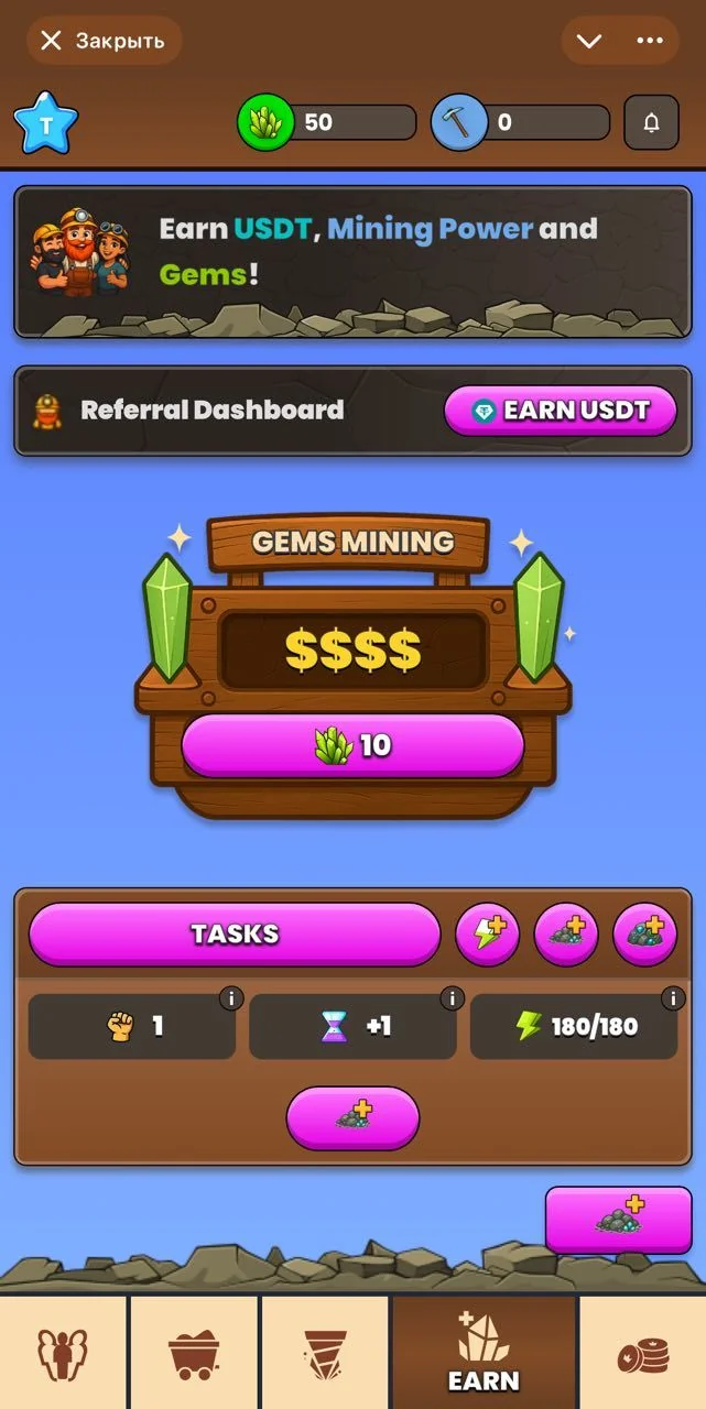 True Miner — Pratinjau 1