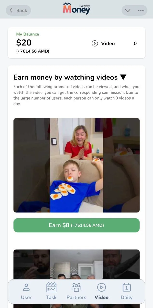 MoneyEvery — Pratinjau 5