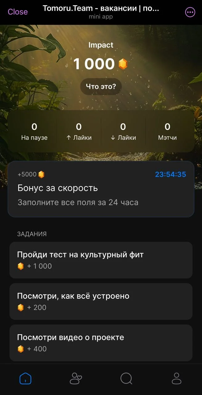 Tomoru.Team - vacancies | job search — Preview 4
