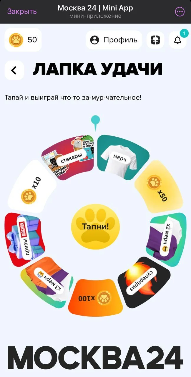 Москва 24 | Mini App — Превью 4