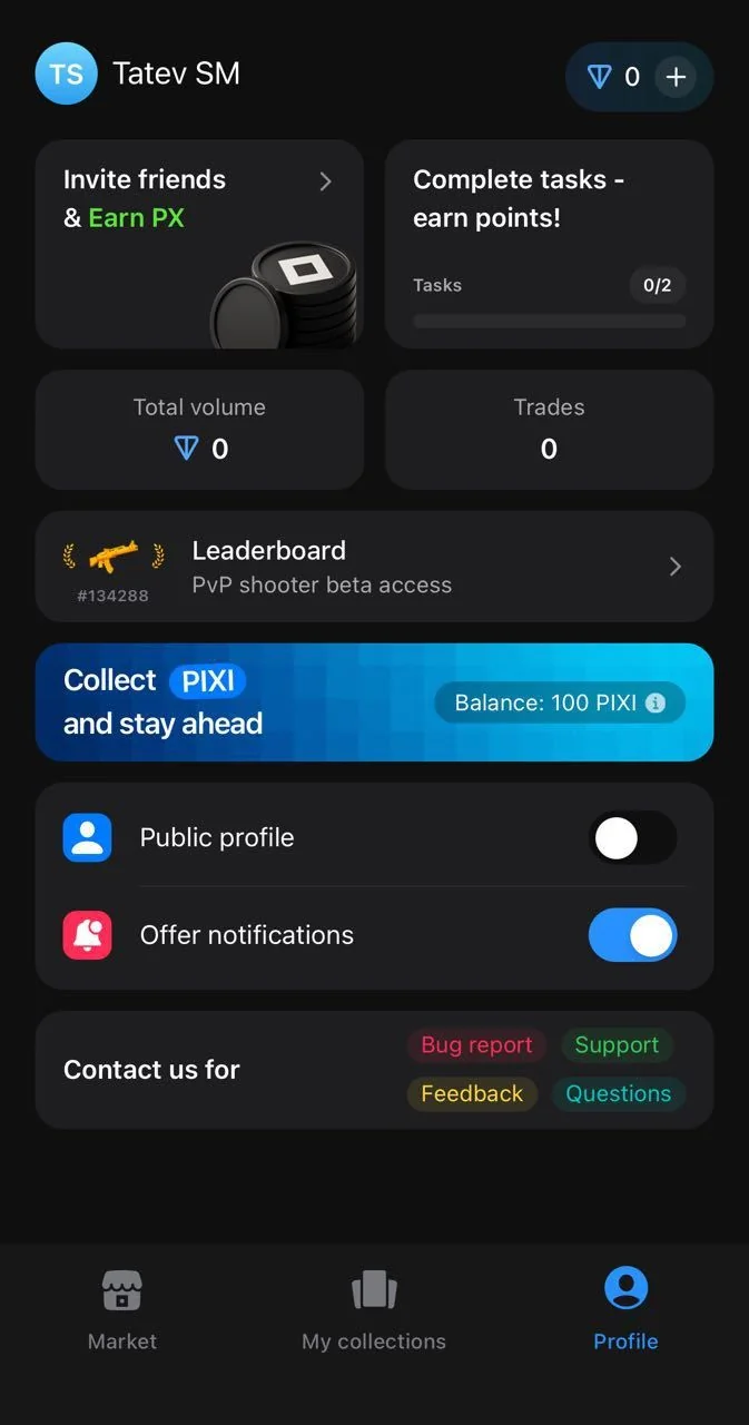 Pixel Market — Preview 3