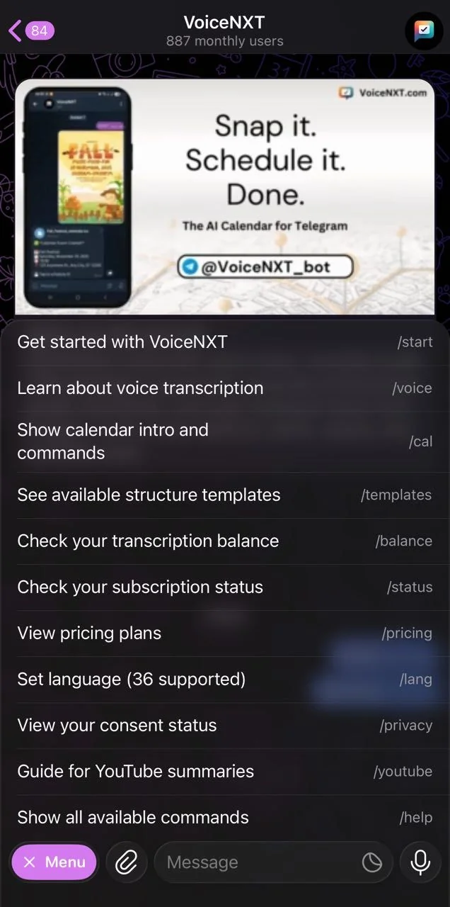 VoiceNXT — Превью 1
