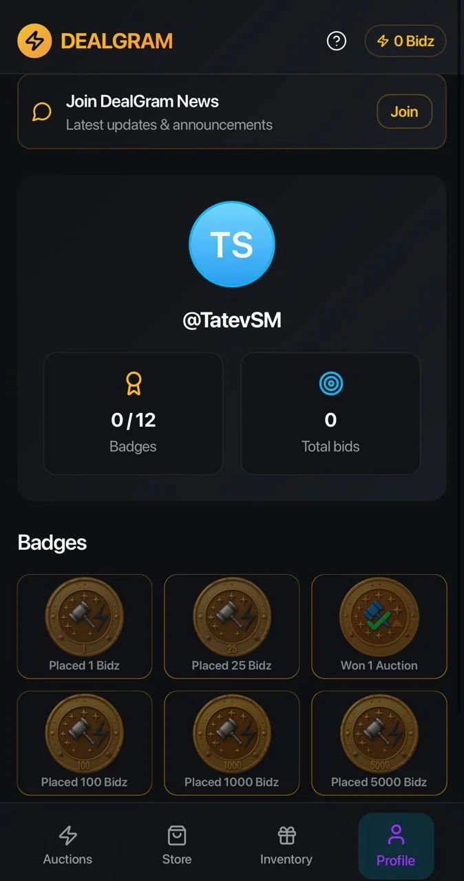 DealGram ⚡️💎 — Pratinjau 8