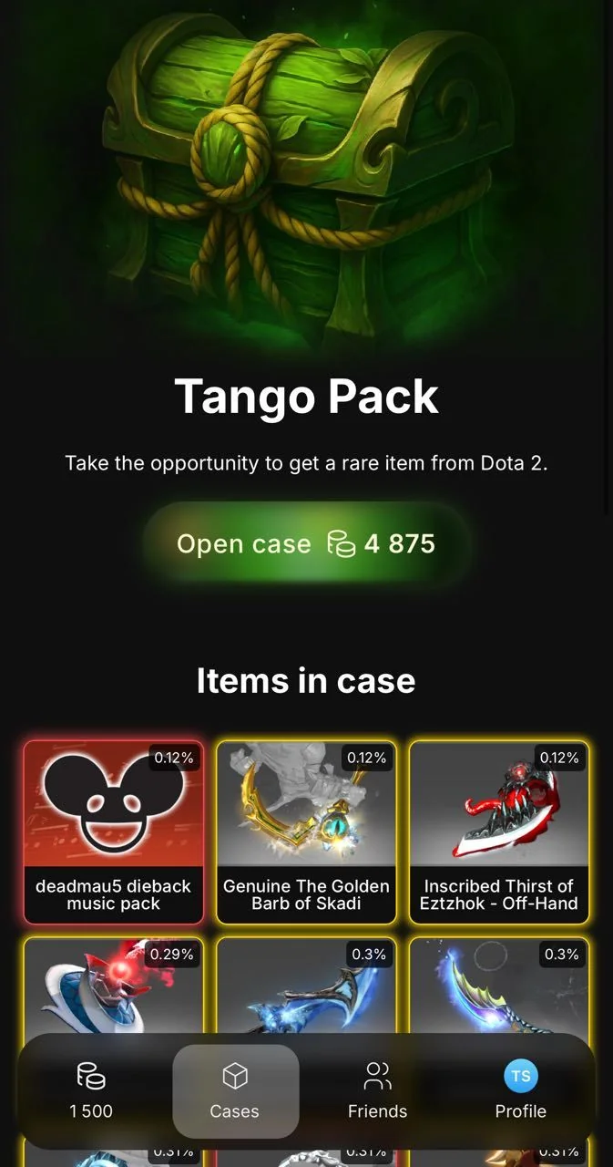DOTA 2 CASES — Preview 4