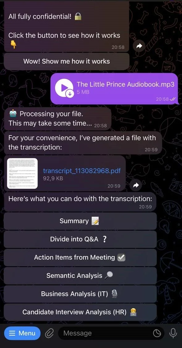 Memo AI. Audio to Text — Preview 3