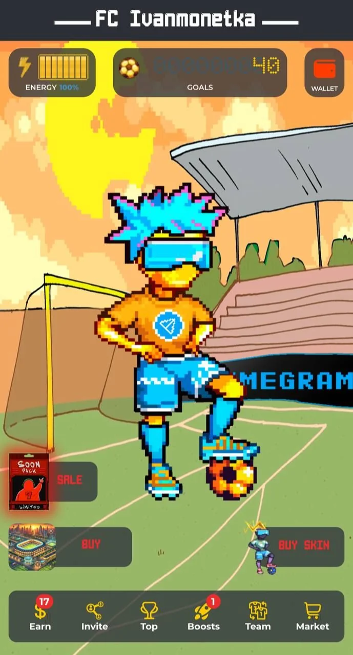 GoalPixels ⚽️ — Aperçu 1